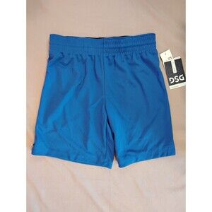 Girls DSG Basketball Shorts Blue Medium 10-12